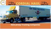 Car shipping in New Jersey trucking companies